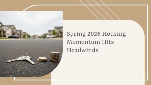 Spring 2026 Housing Momentum Hits Headwinds