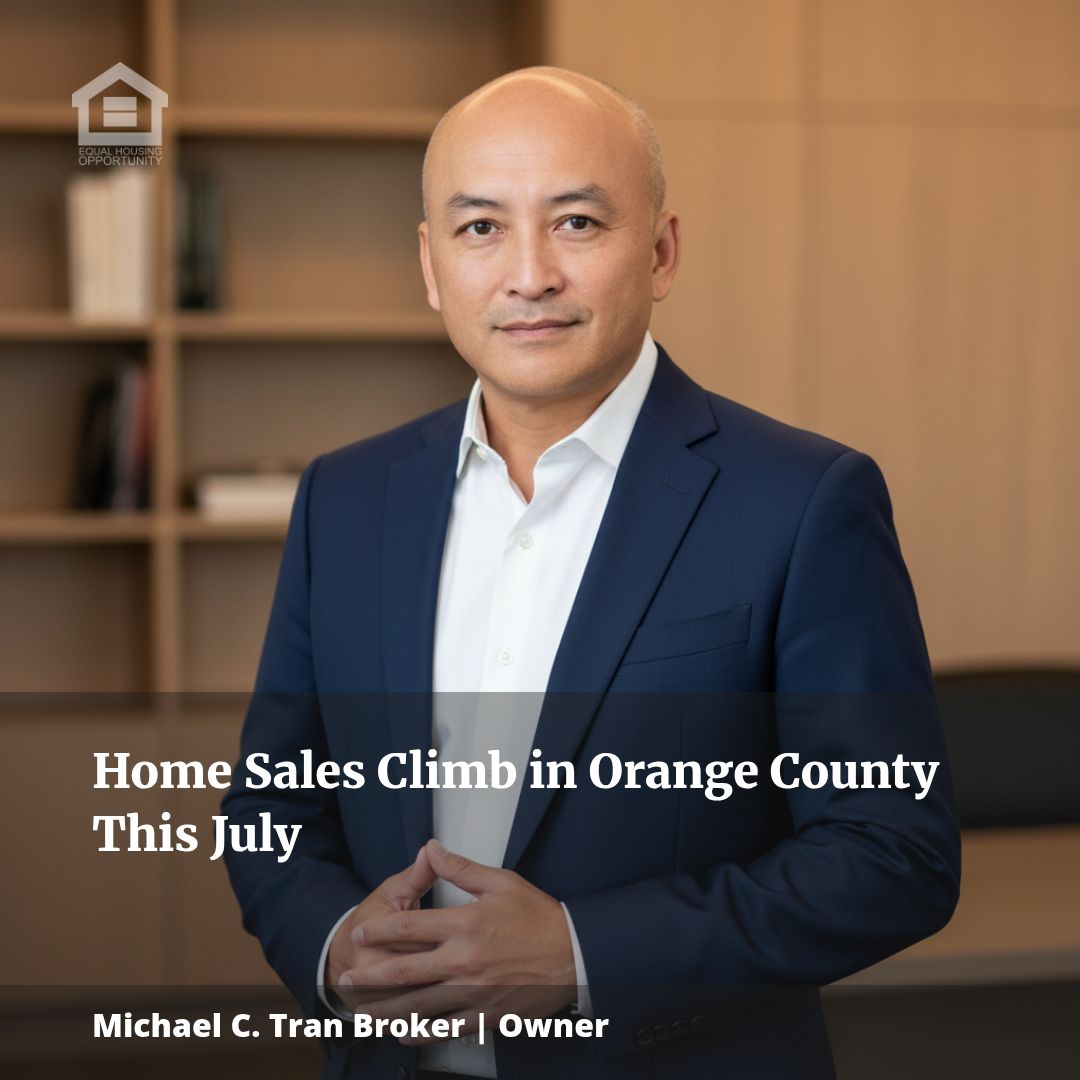 Home Sales Climb in Orange County This July