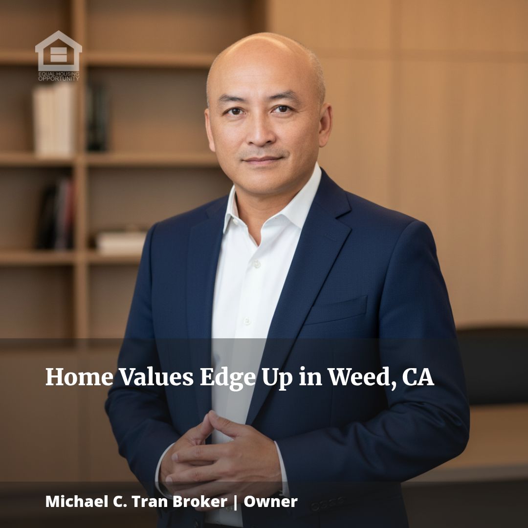 Home Values Edge Up in Weed, CA